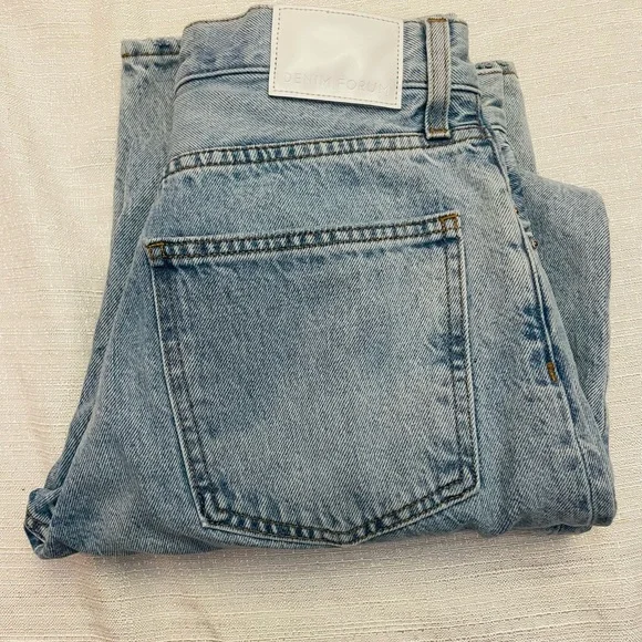 DENIM FORUM THE 90S DANNY HI-RISE BAGGY JEANS SIZE 25 - Picture 9 of 10